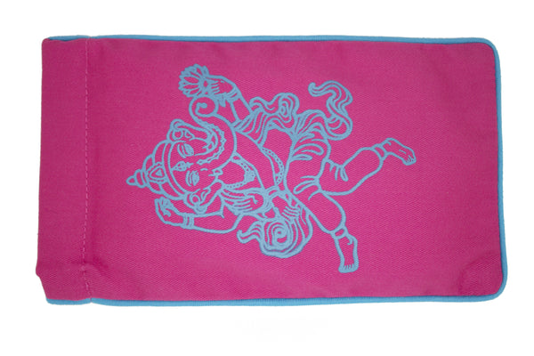 Eye Pillow Pink Ganesha Turquoise