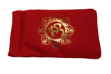 Eye Pillow Red Shiva Mandala Foil