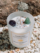 Soy & Crystal Candle ~ Hibiscus & Dragonfruit