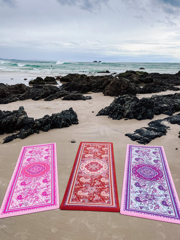 Eco Luxe Magic Carpet Paisley Pink