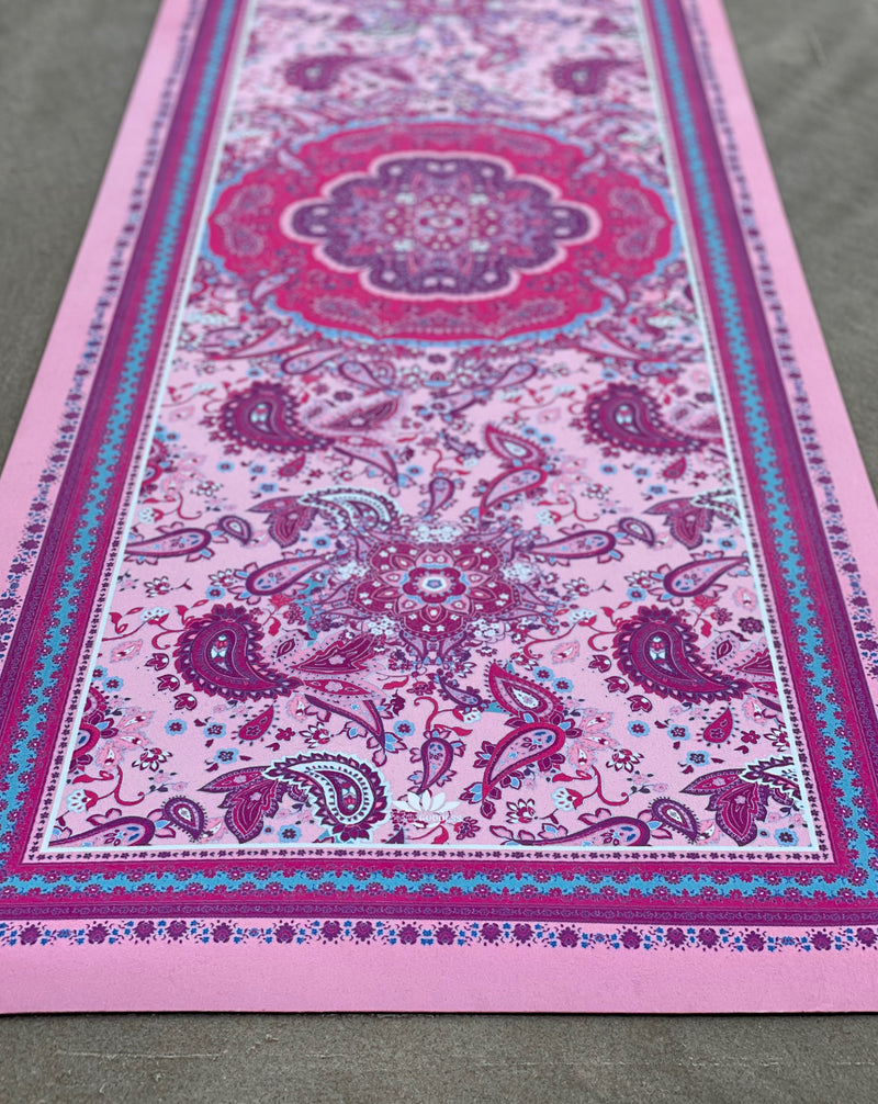 Eco Luxe Magic Carpet Paisley Pink