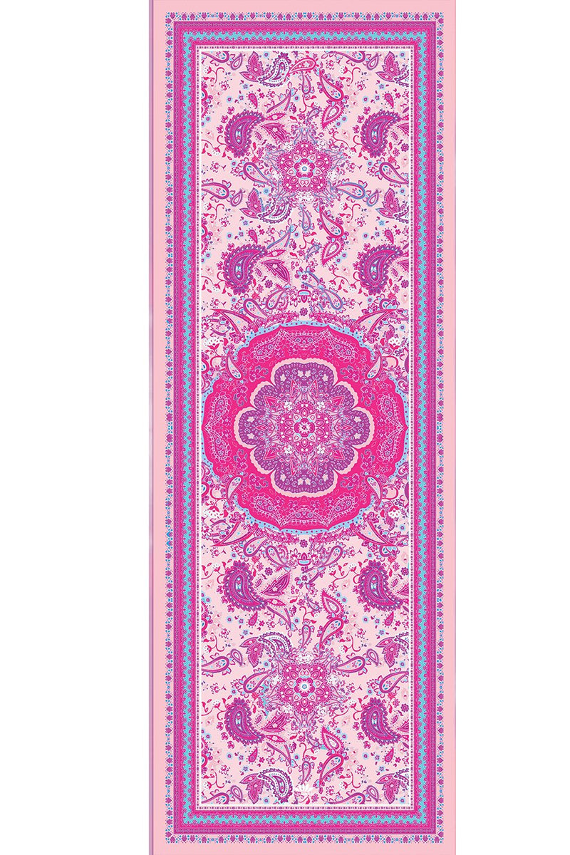 Eco Luxe Magic Carpet Paisley Pink