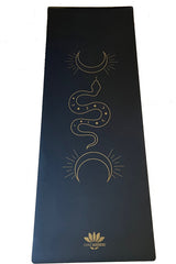 Golden Serpent Yoga Mat