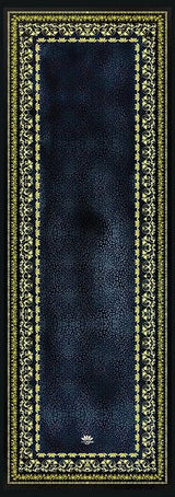 Yoga Towel Leopard Black