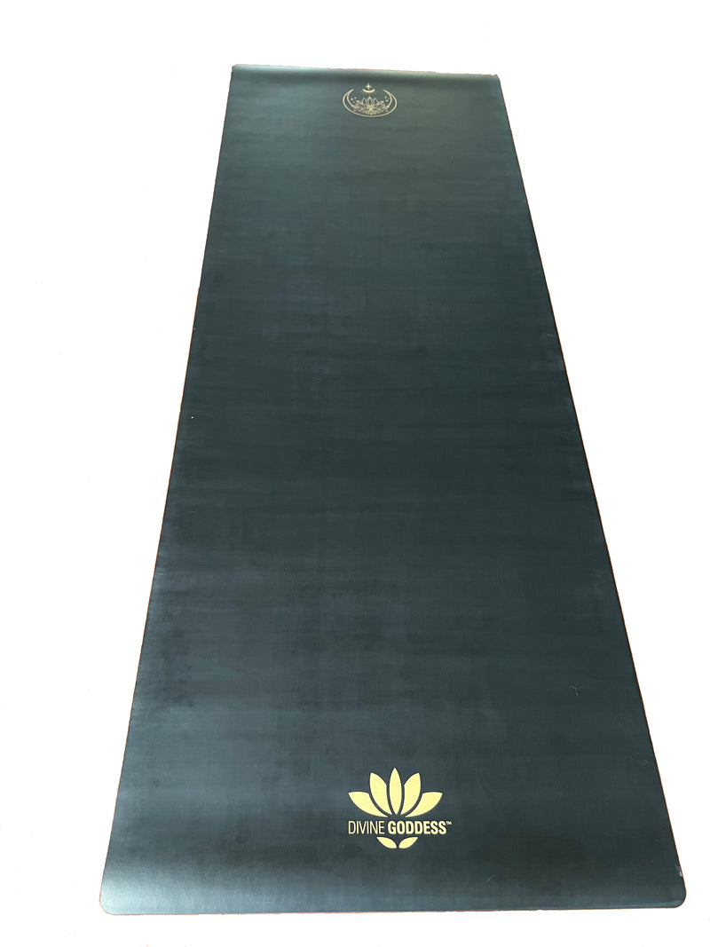Mystic Yoga Mat Black Gold
