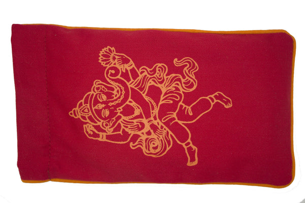 Eye Pillow Red Ganesha Orange