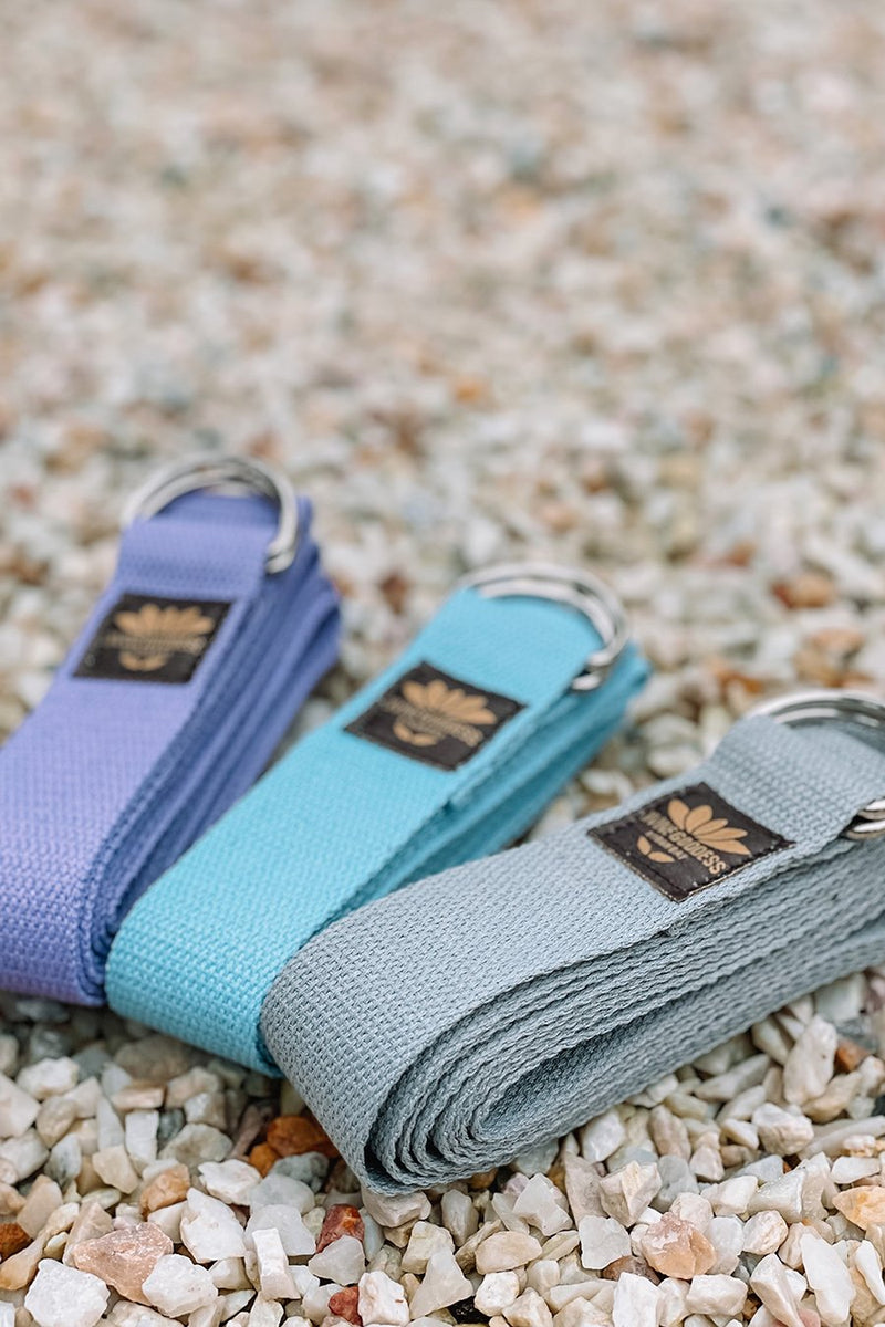 Yoga Strap Sky Blue