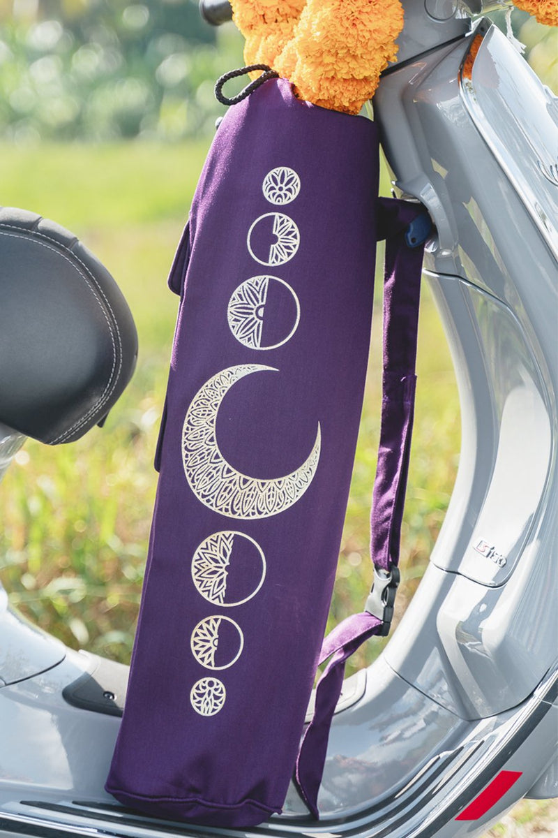 Yoga Mat Bag Luna Series Purple
