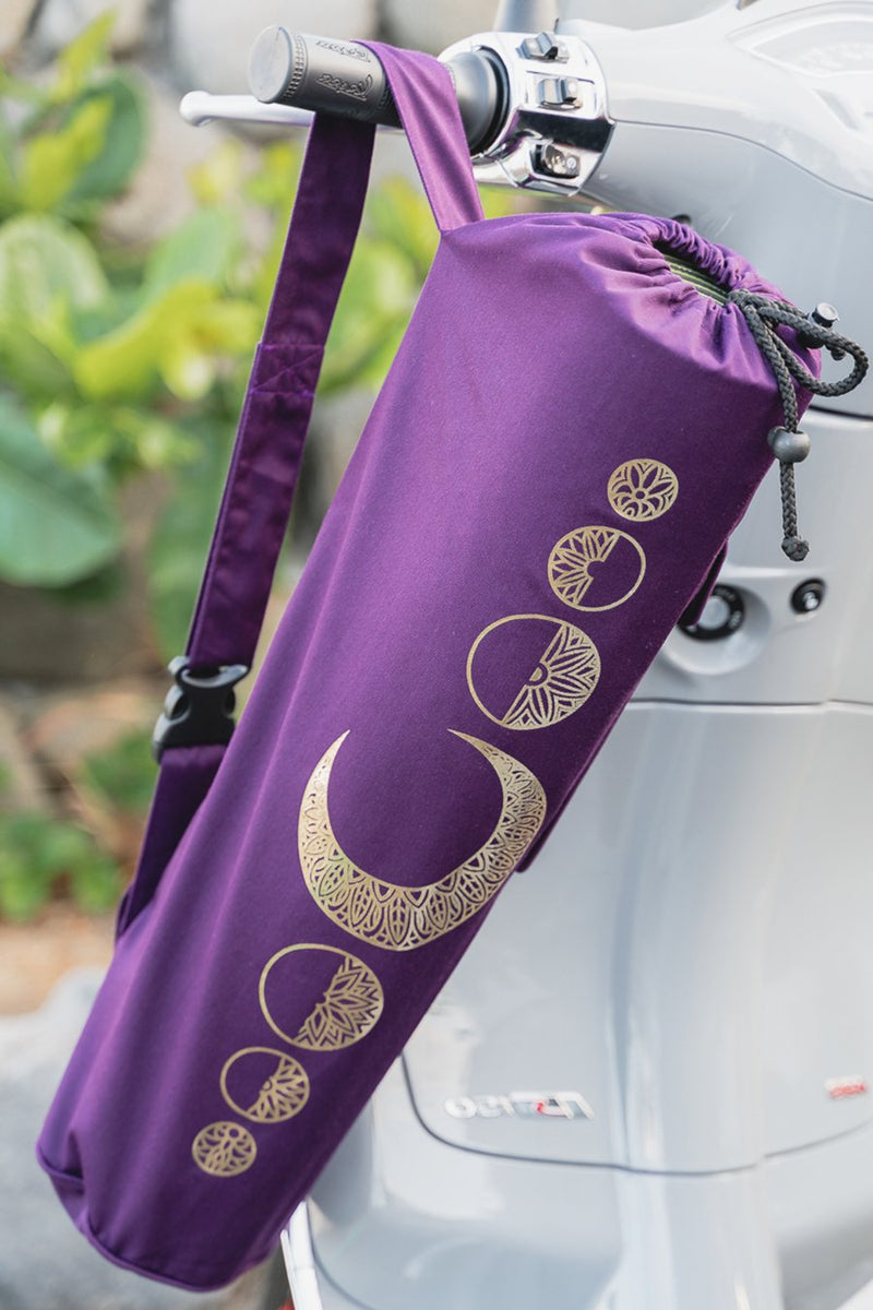 Yoga Mat Bag Luna Series Purple